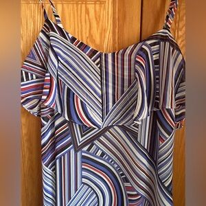 Cynthia Steffe Multicolor Striped Maxi Dress